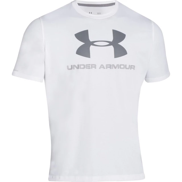 Pánské triko Under Armour CC Sportstyle Logo - True Gray Heather