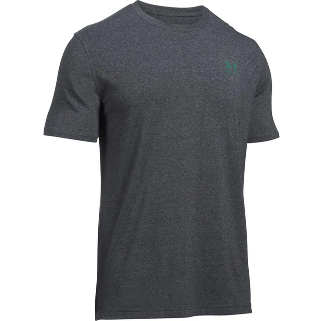 Pánske tričko Under Armour CC Left Chest Lockup - True Gray Heather