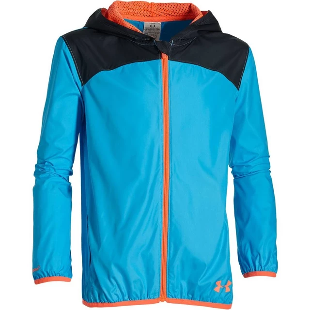 Chlapčenská bunda Under Armour Fast Lane Packable Jacket - blue - blue