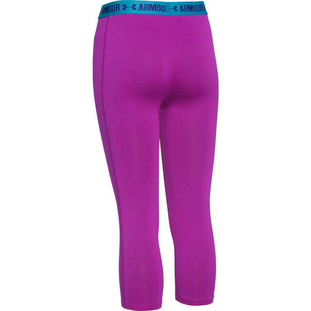 Dívčí legíny Under Armour Armour Capri - Pacific Blue/Jacksons Purple/Pacific Blue