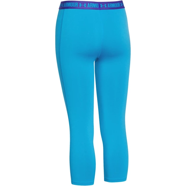 Dívčí legíny Under Armour Armour Capri - Pacific Blue/Jacksons Purple/Pacific Blue