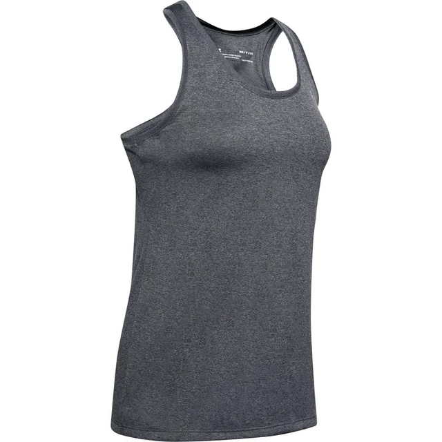 Dámske tielko Under Armour Tech Tank - Solid - Carbon Heather, S