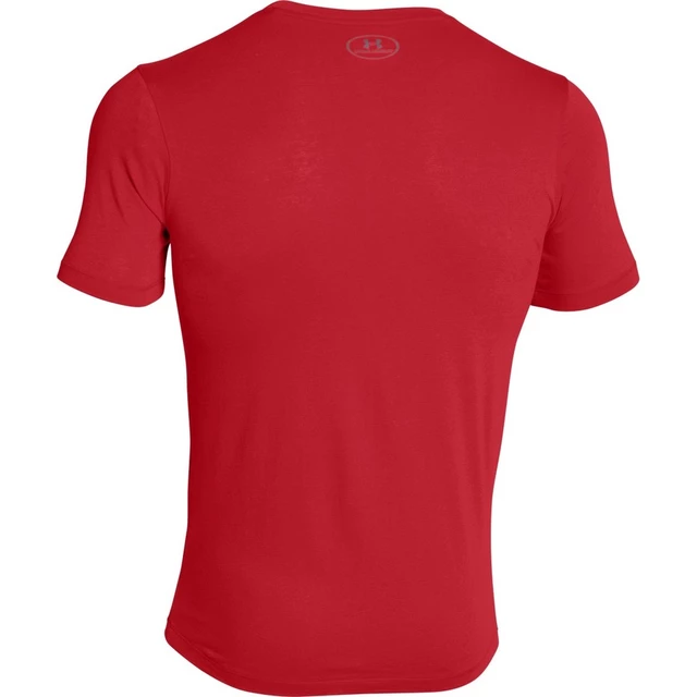 Pánske tričko Under Armour Charged Cotton SS T - Brick Red