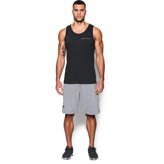 Pánske tielko Under Armour Charged Cotton Tank - Brick Red