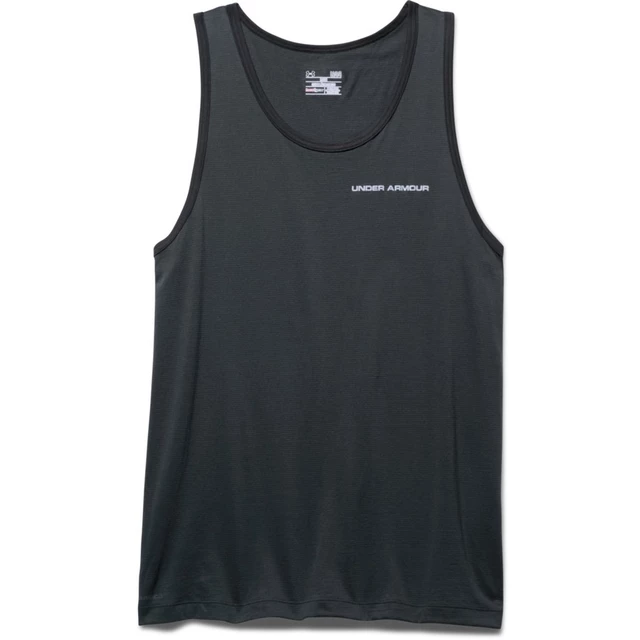 Pánske tielko Under Armour Charged Cotton Tank - Brick Red