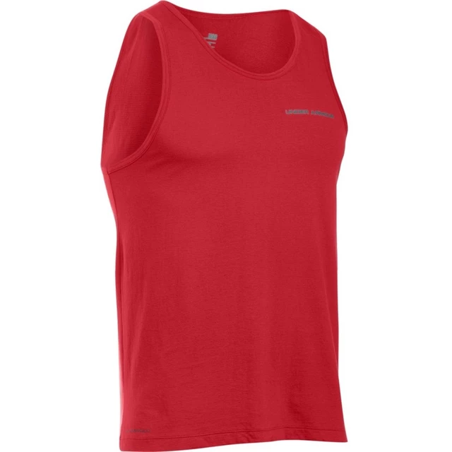 Pánske tielko Under Armour Charged Cotton Tank - L - Brick Red