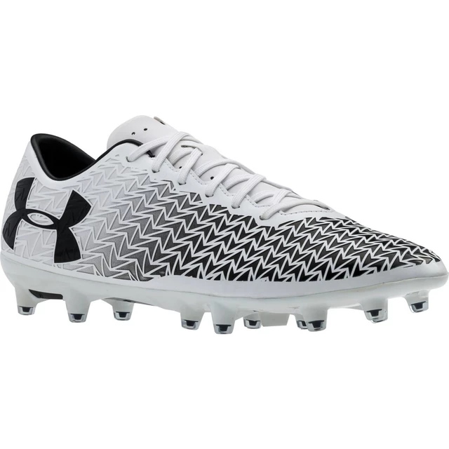 Pánske kopačky Under Armour CoreSpeed Force 3.0 FG - WHITE / BLACK