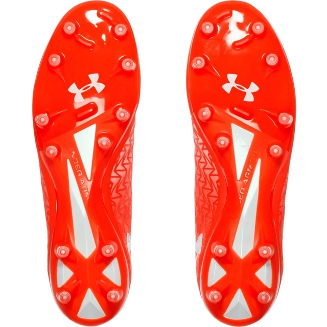 Pánské kopačky Under Armour CoreSpeed Force 3.0 FG - Orange/White