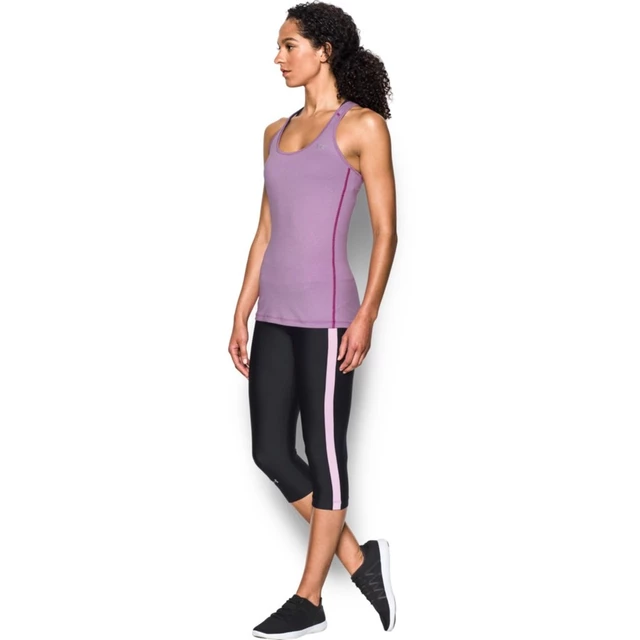 Dámske tielko Under Armour Armour Stripe Racer Tank - London Hue/Medium Red Violet