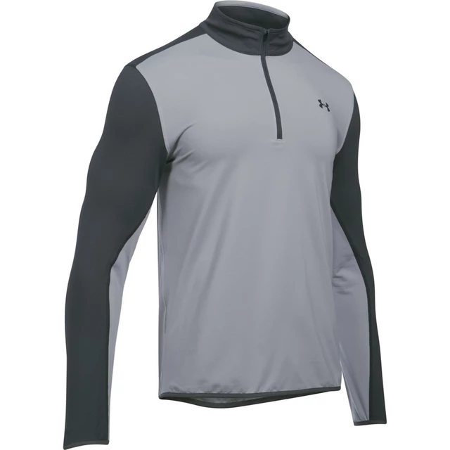 Pánska golfová mikina Under Armour EU Midlayer 1/4 Zip - XL - Gray/Black