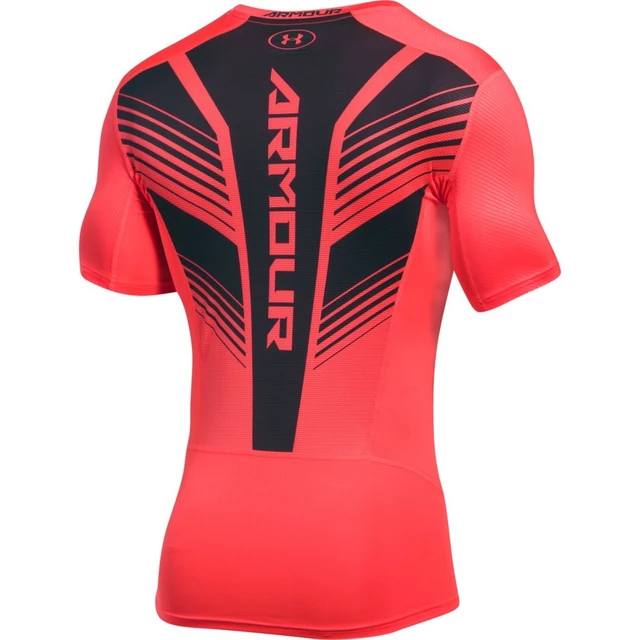 Pánske kompresné tričko Under Armour HG Supervent 2.0 SS - M - MARATHON RED / ANTHRACITE