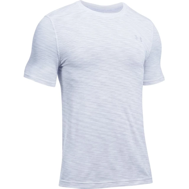 Pánske funkčné tričko Under Armour Threadborne Seamless SS - XL - White