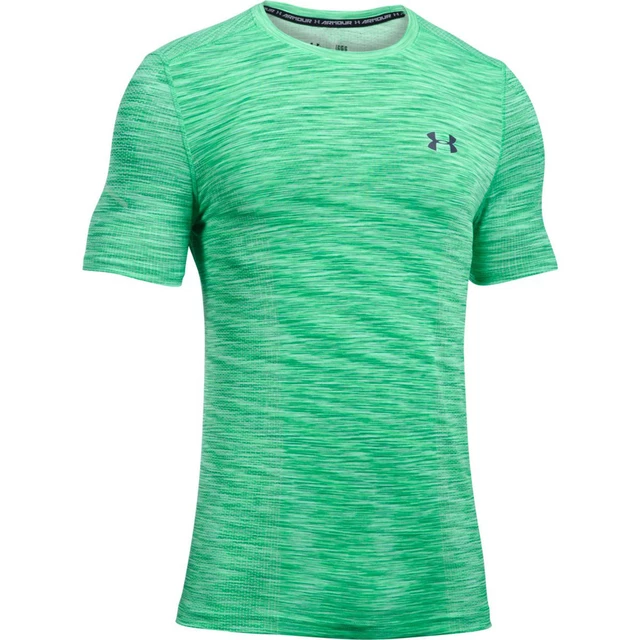 Pánske funkčné tričko Under Armour Threadborne Seamless SS - Green