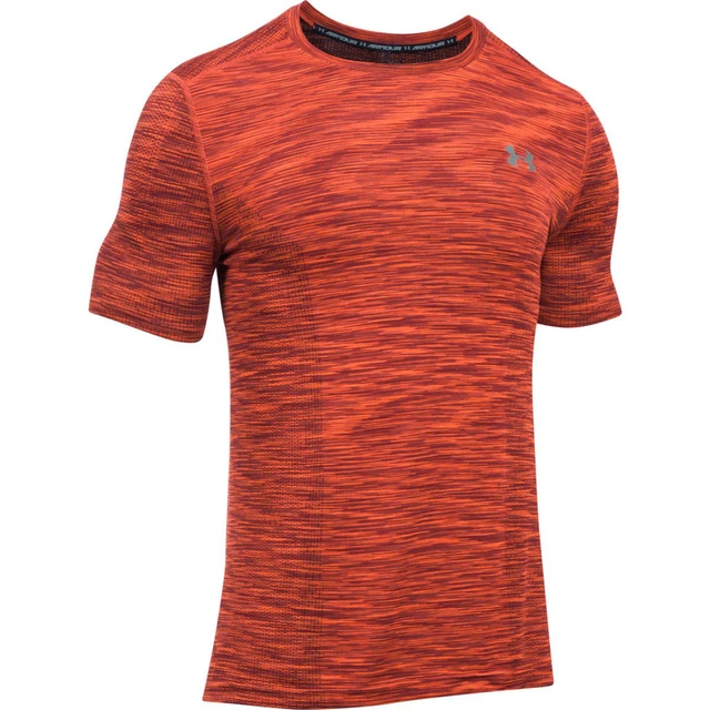 Pánske funkčné tričko Under Armour Threadborne Seamless SS - Coral