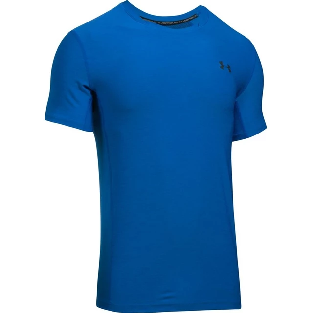 Pánské triko Under Armour Supervent Fitted SS - Blue/Black