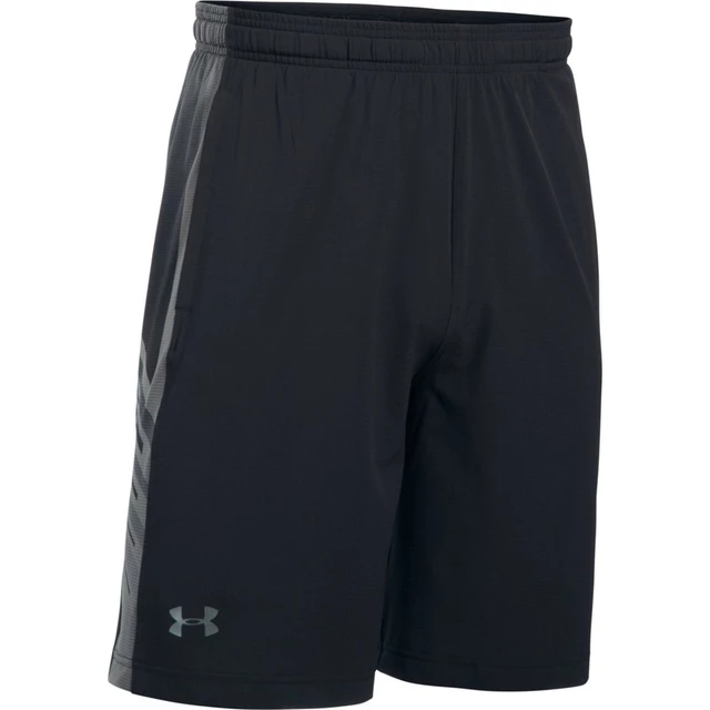 Pánské kraťasy Under Armour Supervent Woven Short - Gray/Orange/Red, XS