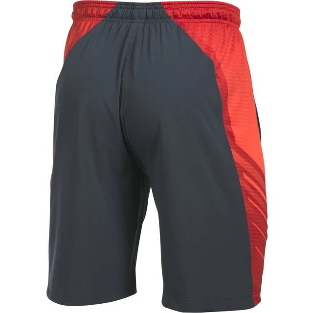 Pánské kraťasy Under Armour Supervent Woven Short - Gray/Orange/Red, XS