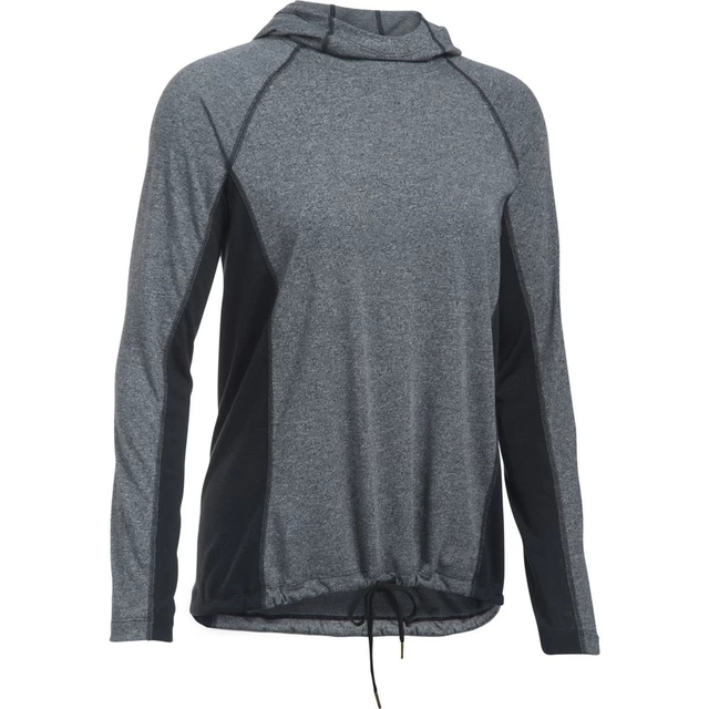 Women’s Hoodie Under Armour Threadborne Train Twist - Black/Black/Graphite