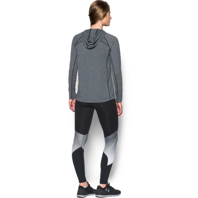 Women’s Hoodie Under Armour Threadborne Train Twist - Black/Black/Graphite