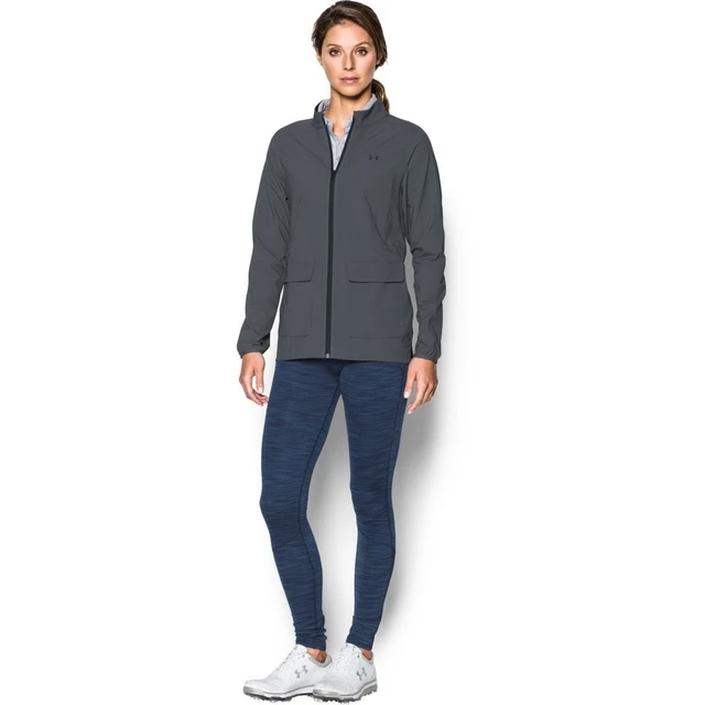 Dámská bunda Under Armour Storm WindStrike Full Zip - Rhino Gray/Rhino Gray/Black