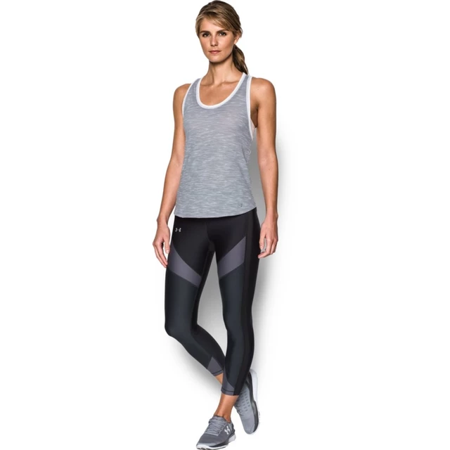 Dámske tielko Under Armour Favorite Mesh Tank - Gray/Black