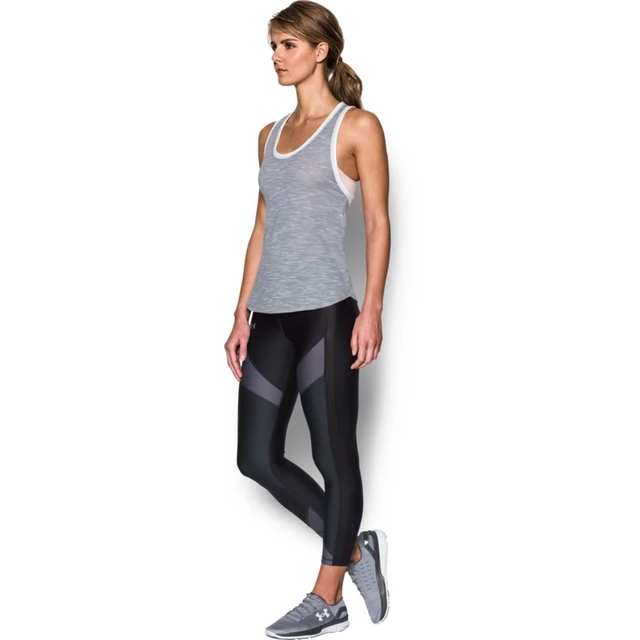 Dámske tielko Under Armour Favorite Mesh Tank - Gray/Black