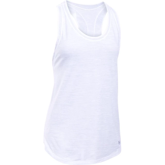 Dámske tielko Under Armour Favorite Mesh Tank - L - White