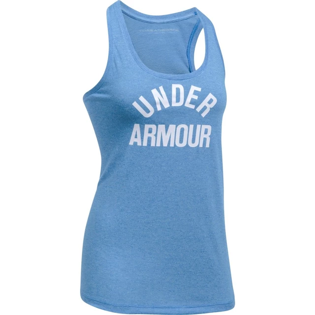 Dámske tielko Under Armour Threadborne Train WM Tank TW - S - Danube Blue