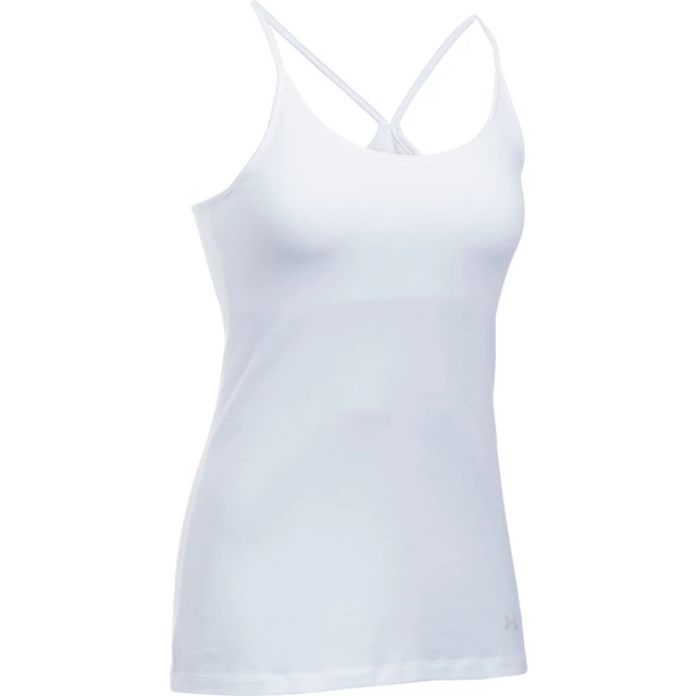 Dámske tielko Under Armour Favorite Shelf Bra Cami - White