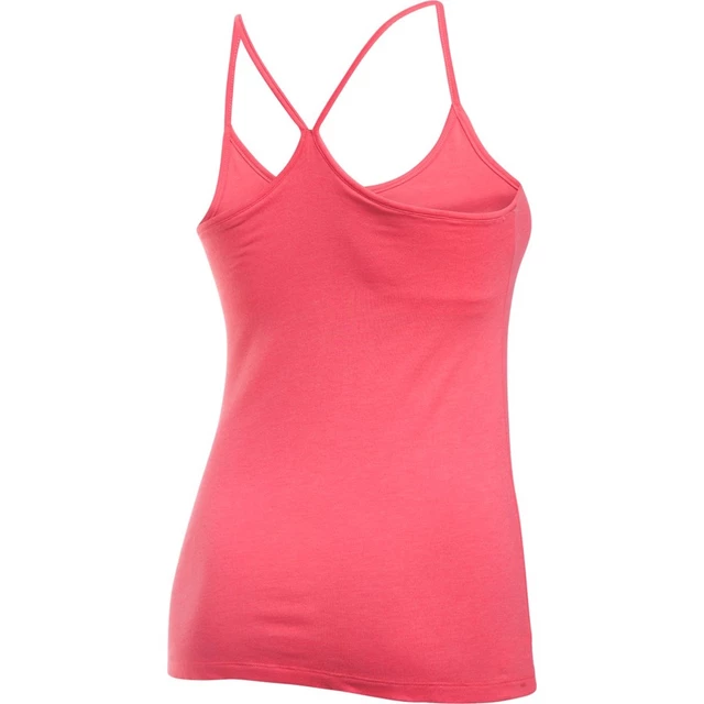 Dámske tielko Under Armour Favorite Shelf Bra Cami - Wild Watermelon