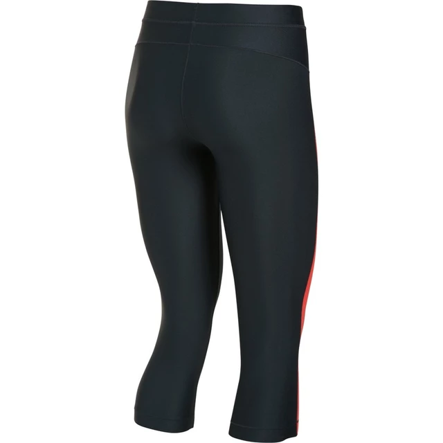 Women’s Compression Leggings Under Armour HG Armour CoolSwitch Capri - Black/Red/Red