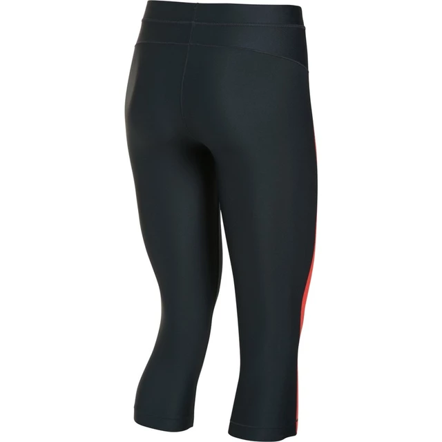 Dámske kompresné legíny Under Armour HG Armour Coolswitch Capri - BLACK / BLACK / GRAPHITE