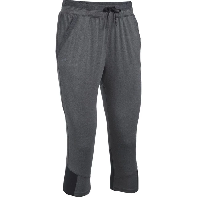 Dámské tepláky Under Armour Armour Sport Crop - Carbon Heather/Black/Graphite - Carbon Heather/Black/Graphite