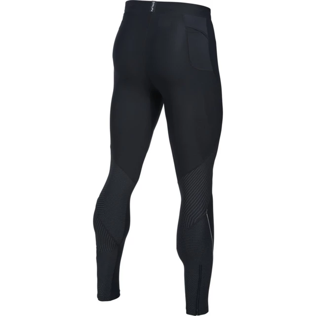 Pánské kompresní legíny Under Armour NoBreaks HG Novelty Tight - Black/Black/Reflective