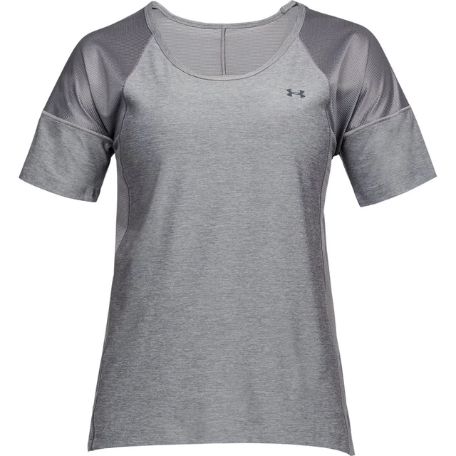 Dámske tričko Under Armour Sport SS Twist - M - GRAPHITE / GRAPHITE / GRAPHITE