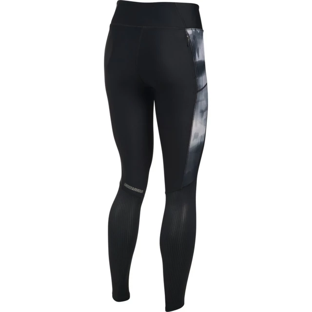 Dámské kompresní legíny Under Armour Fly By Printed Legging - Midnight Express/Sapphire/Reflective