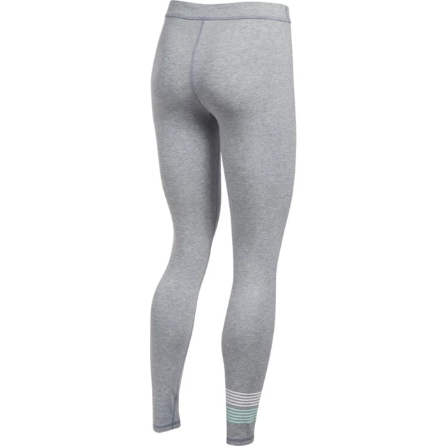 Women’s Leggings Under Armour Favorite Graphic - True Gray Heather/White/Blue Infinity