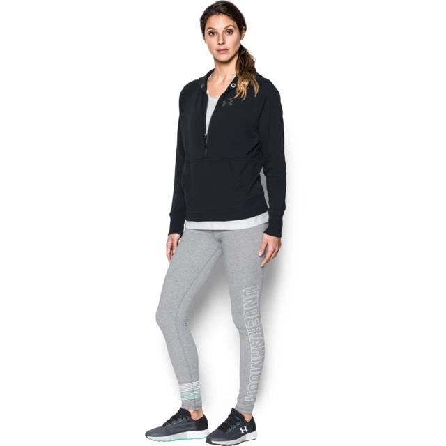 Dámské legíny Under Armour Favorite Legging WM Graphic - Black/Steel/White