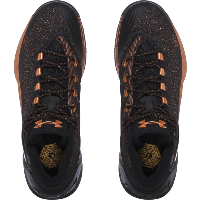 Pánska basketbalová obuv Under Armour Curry 3 ASW - Black/Orange
