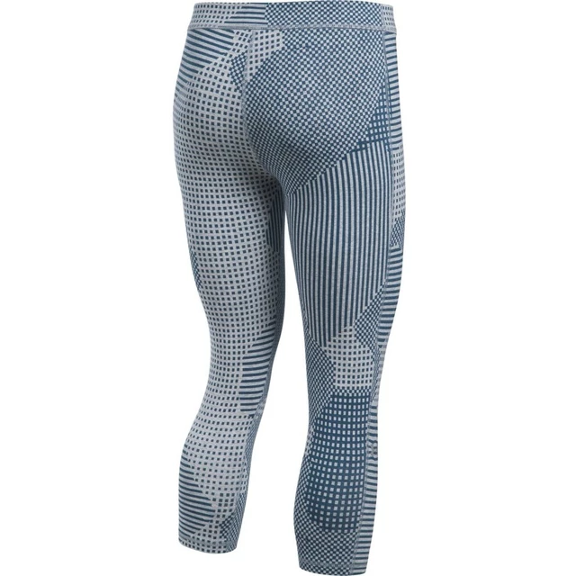 Women’s Capri Leggings Under Armour Favorite Printed - Bright Gray/Ebony/Metallic Silver