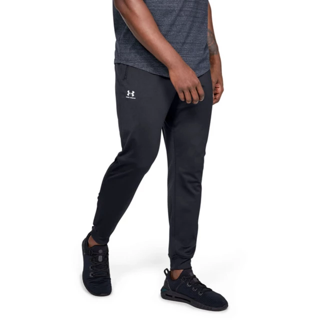 Pánske tepláky Under Armour Sportstyle Jogger - Black/White