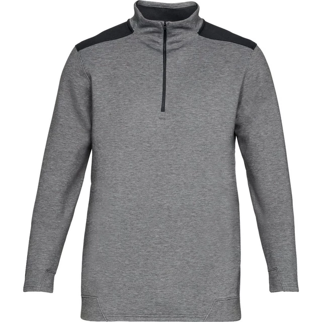 Pánska mikina Under Armour Storm Playoff HZ - L - Charcoal Fade Heather / Black / Black