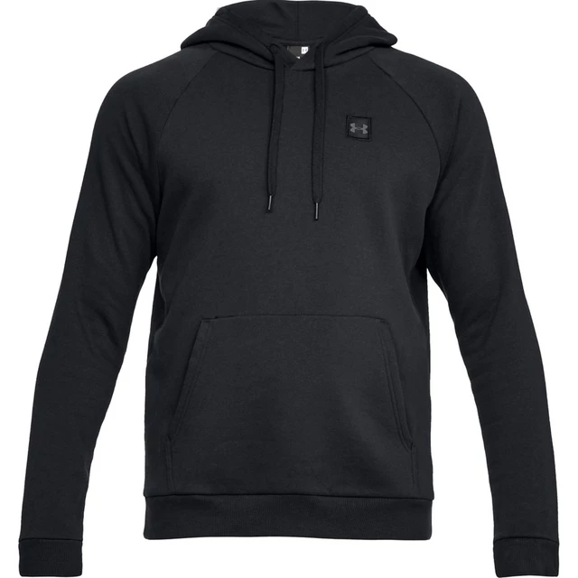 Pánská mikina Under Armour Rival Fleece PO Hoodie - Black/Black