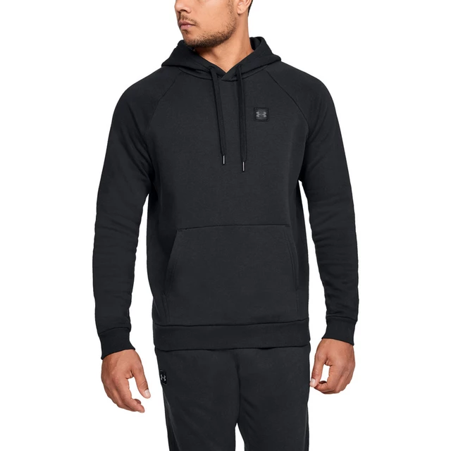 Men’s Hoodie Under Armour Rival Fleece PO - Steel Light Heather/Black