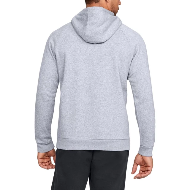 Men’s Hoodie Under Armour Rival Fleece PO - Steel Light Heather/Black