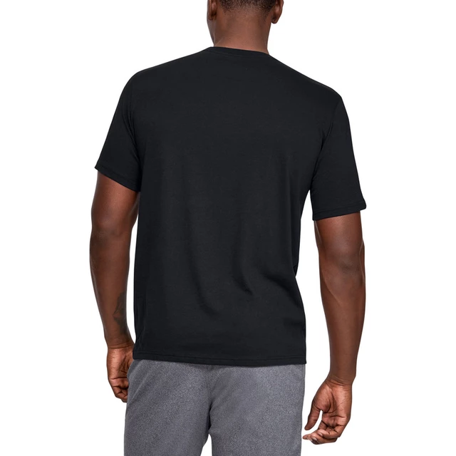 Men’s T-Shirt Under Armour GL Foundation SS T - Red/Magma Orange/Black