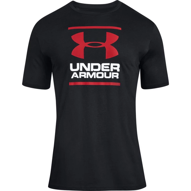 Men’s T-Shirt Under Armour GL Foundation SS T - Radiant Red - Black/White/Red