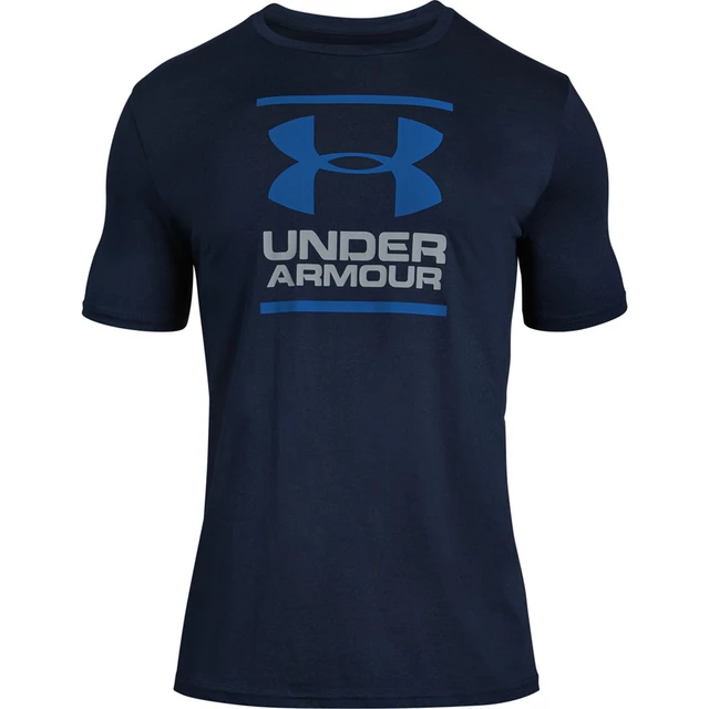 Men’s T-Shirt Under Armour GL Foundation SS T - Tech Blue - Academy/Steel/Royal