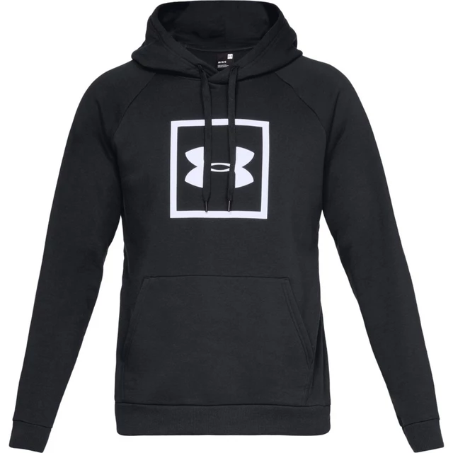 Men’s Hoodie Under Armour Rival Fleece Logo - Black/White