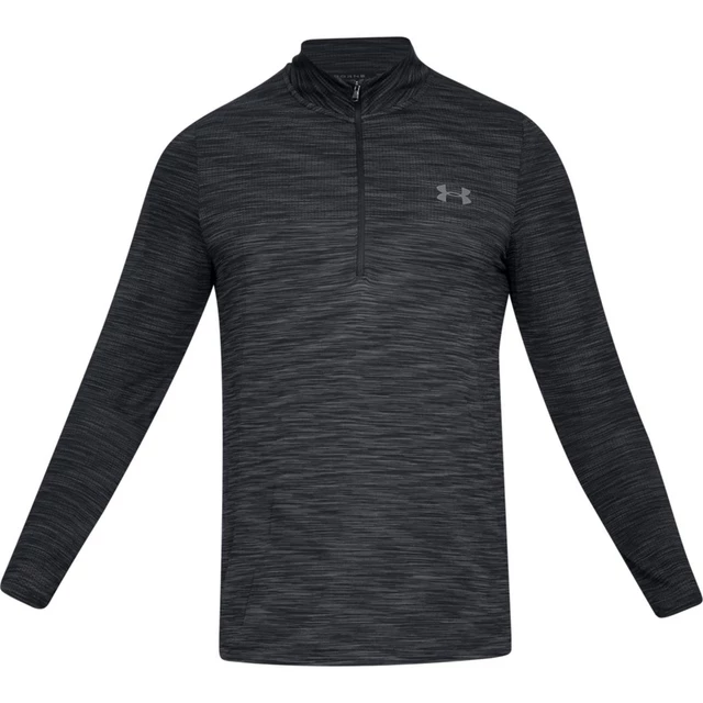 Pánske tričko Under Armour Vanish Seamless 1/2 Zip - Black/Graphite - Black/Graphite